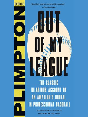 cover image of Out of My League